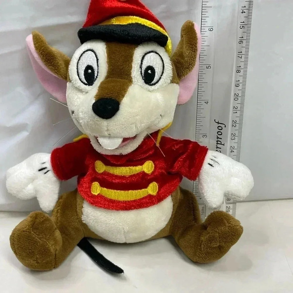 Disney Timothy Mouse from Dumbo 8&quot; Mini Bean Bag Plush - Picture 4 of 4